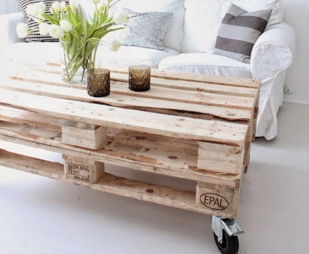 Table basse palette a faire soi meme