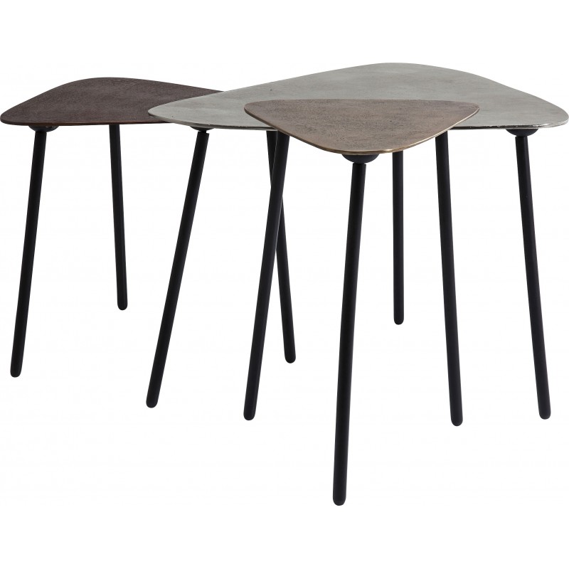 Table basse gigogne retro