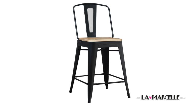 Tabouret de bar industriel 66 cm