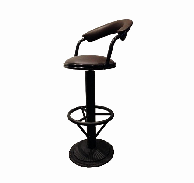 Tabouret de bar réglable 4 pieds