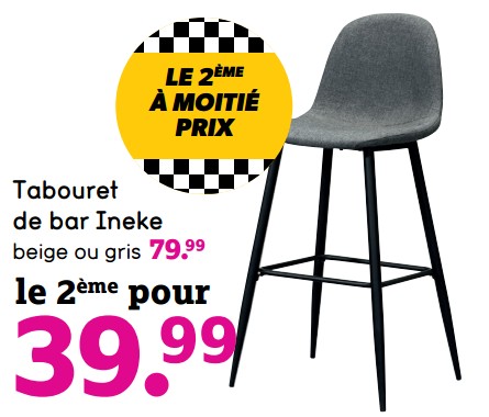 Tabouret de bar leen bakker