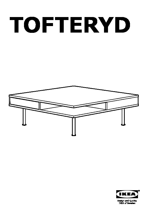 Table basse ikea tofteryd