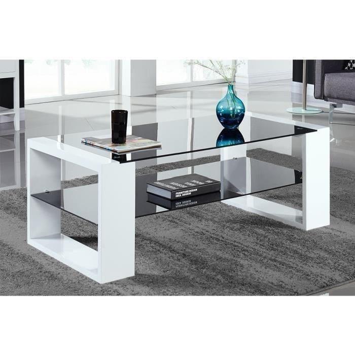 Table basse en verre vera