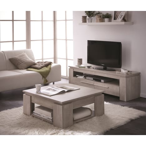 Meuble tv table basse pas cher
