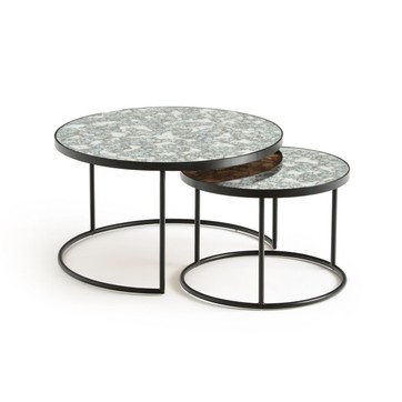 Table basse ronde gigogne