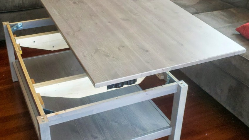 Plan table basse relevable
