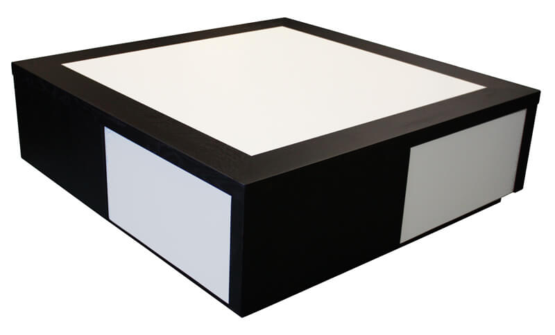 Table basse bois massif wengé