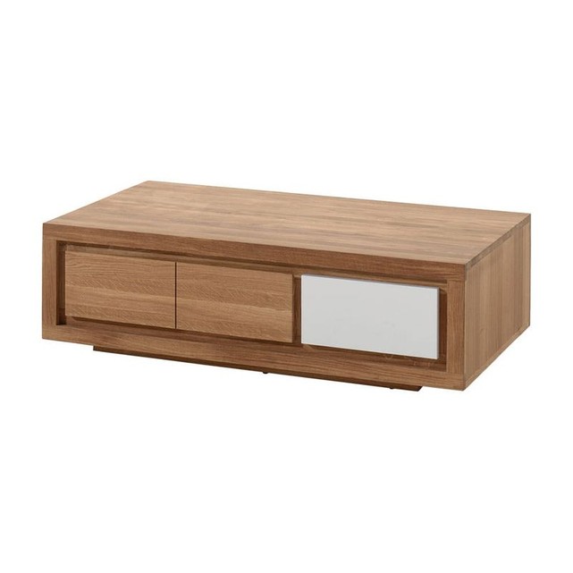 Table basse bois tiroir