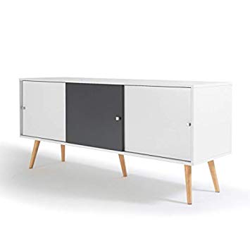 Table basse effie scandinave bois blanc