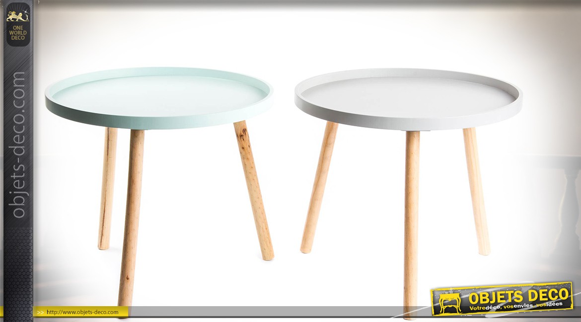 Table basse duo scandinave