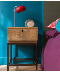 Table basse en bois et métal avec rallonge double zéro guibox