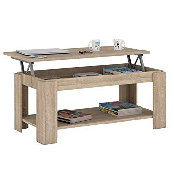 Table basse relevable hauteur 70 cm