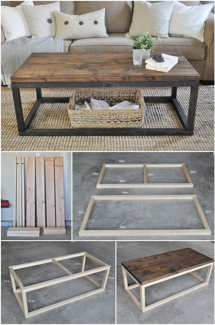Table basse design haute