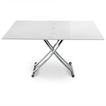 Table basse relevable carrera noir carbone