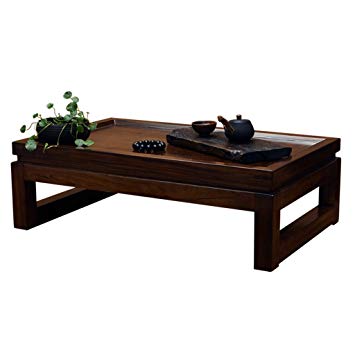 Table basse en bois chinoise