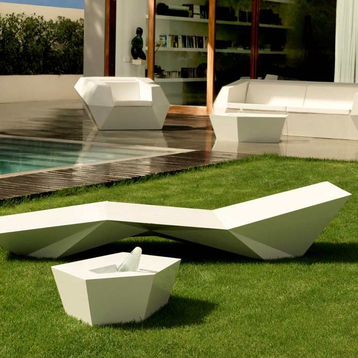 Table basse design jardin