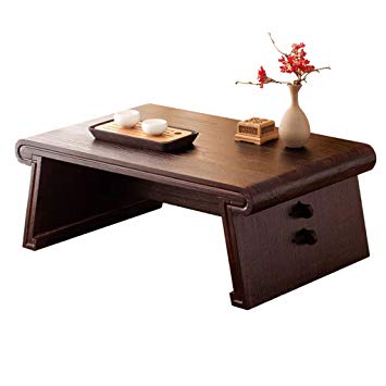 Table basse bois zen