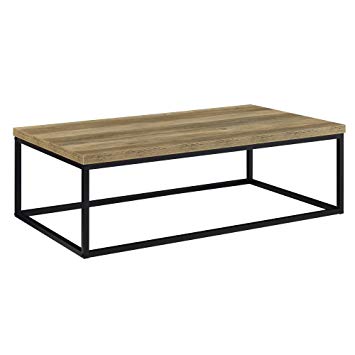 Table basse pied bois moderne