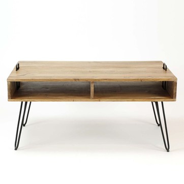 Table basse scandinave brut