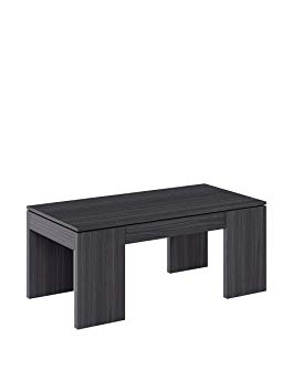 Table basse plateau relevable chene gris