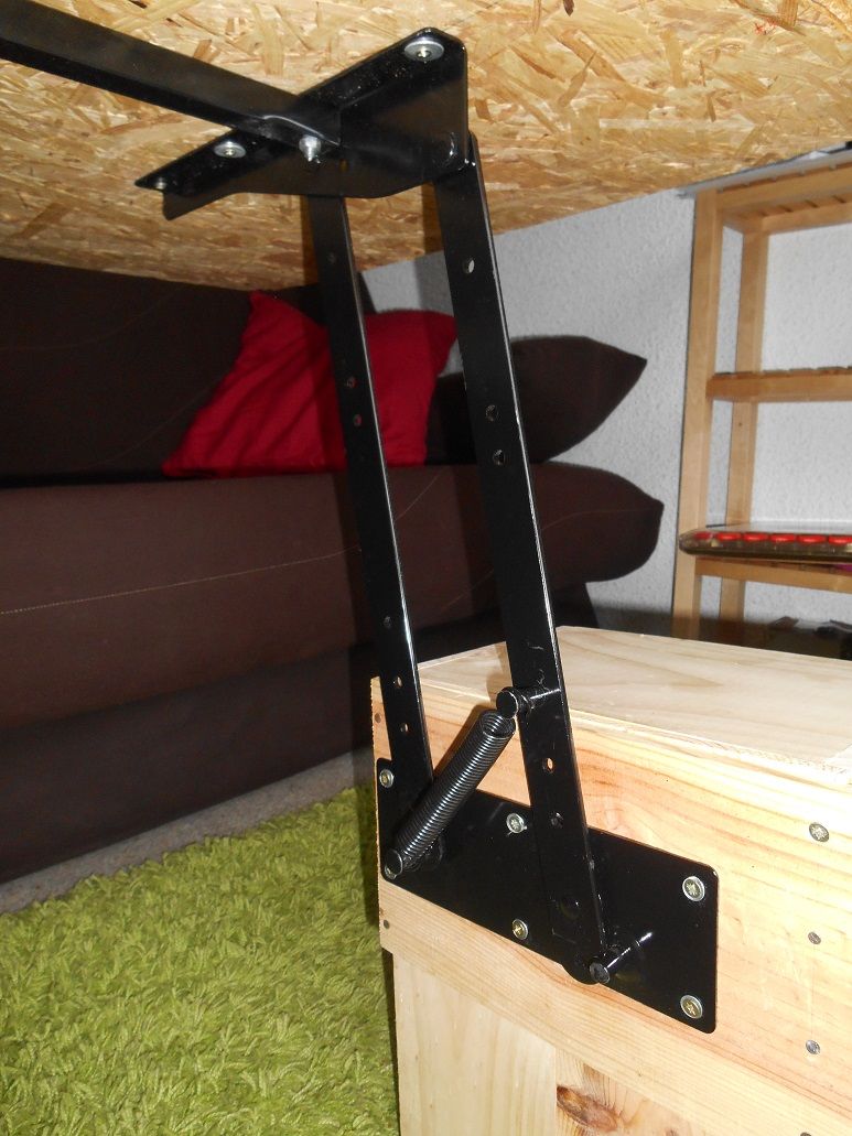 Fabriquer table basse relevable