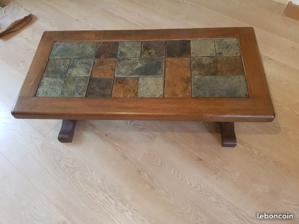 Table basse bois massif le bon coin