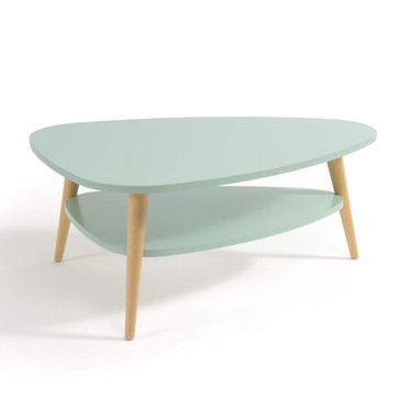 Table basse scandinave verte
