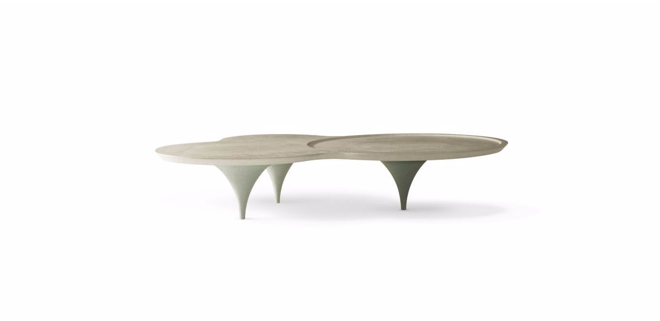 Table basse de salon bois metal