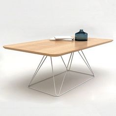 Table basse design pure inox