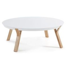 Table basse scandinave monica blanc