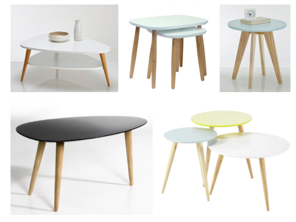 Table basse scandinave laredoute
