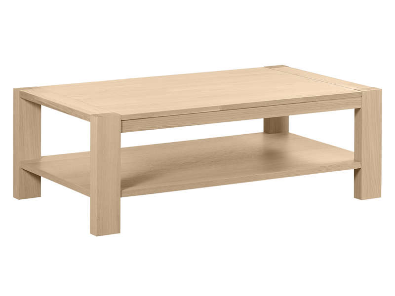 Petite table basse bois massif conforama