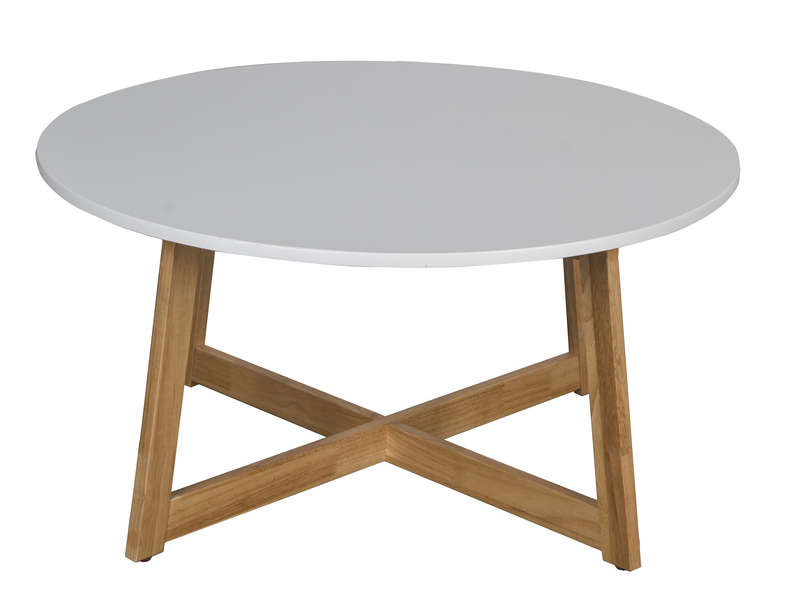 Table basse en bois massif conforama