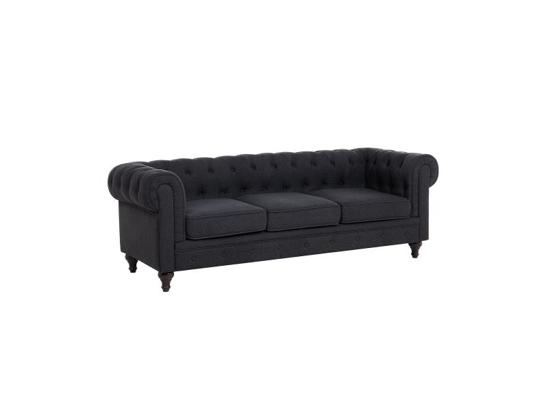 Table basse bois clair graphite