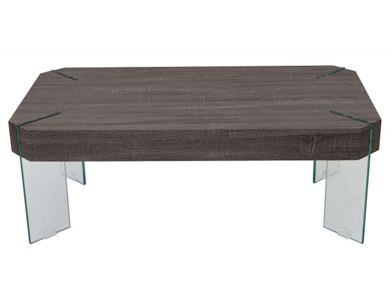 Table basse salon bois avec tiroir