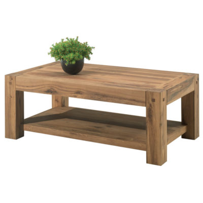 Table basse poutre cocktail scandinave