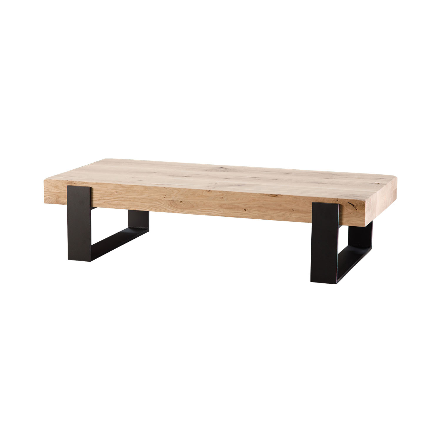 Table basse bois épais