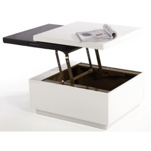 Petite table basse relevable