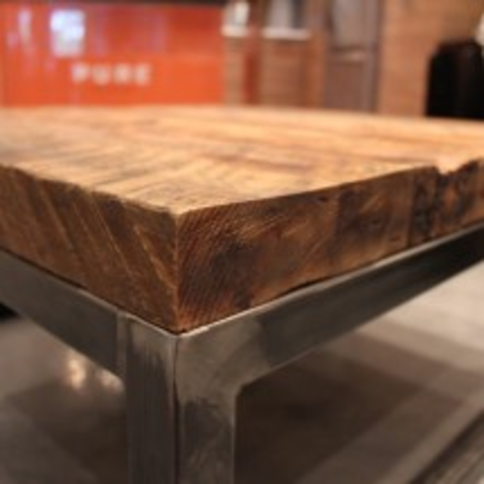Table basse bois de grange