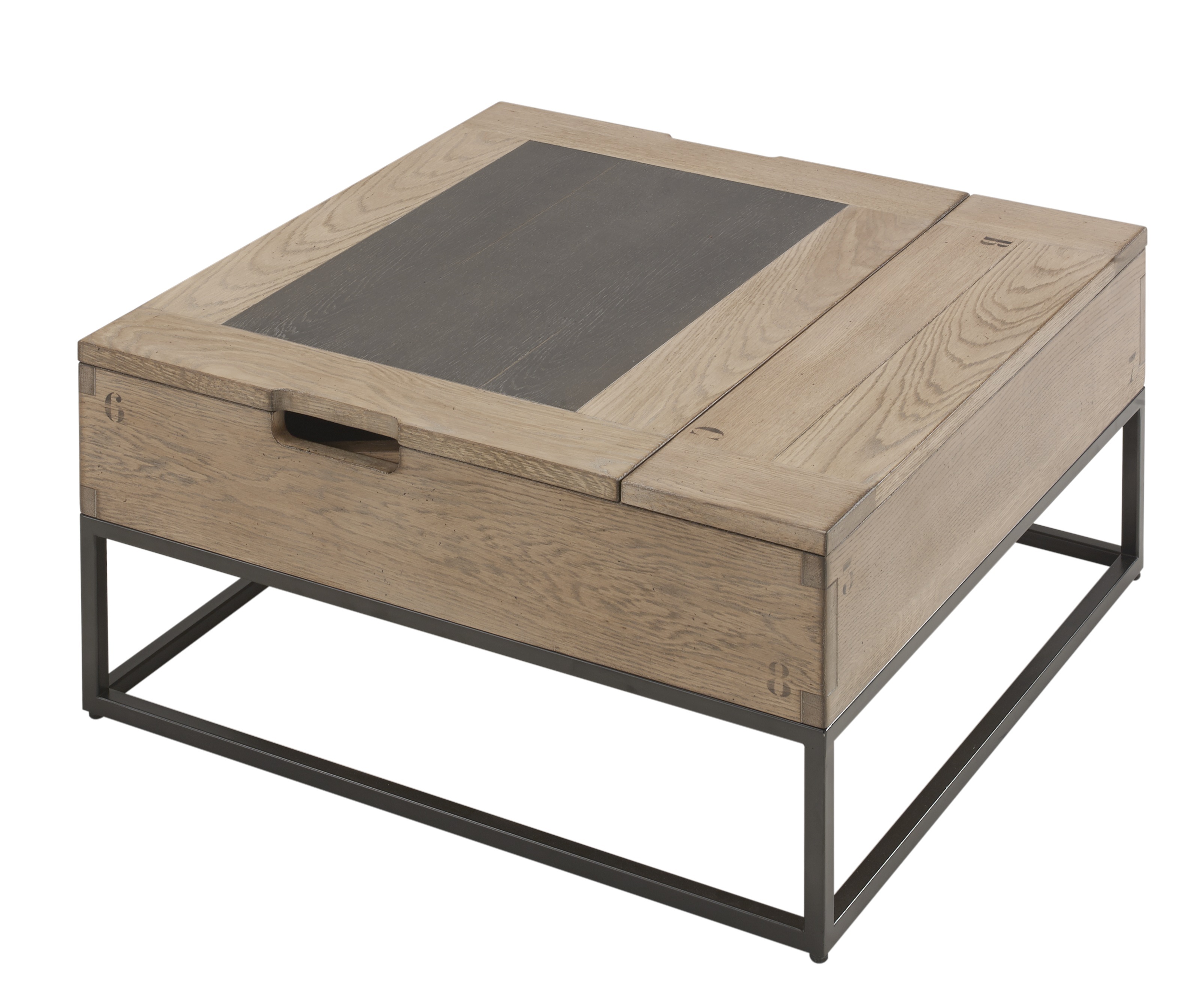 Table basse relevable 80 cm