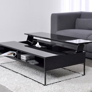 Table basse relevable roulettes