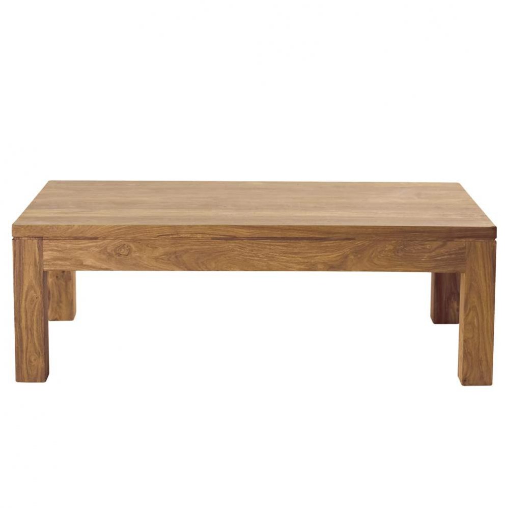 Table basse bois de sheesham