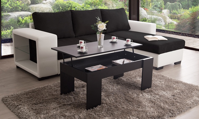 Groupon table basse relevable