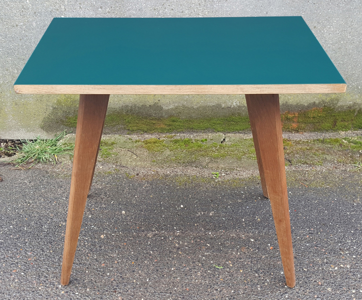 Table basse bois année 50