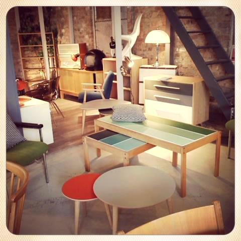Table basse gentleman designer