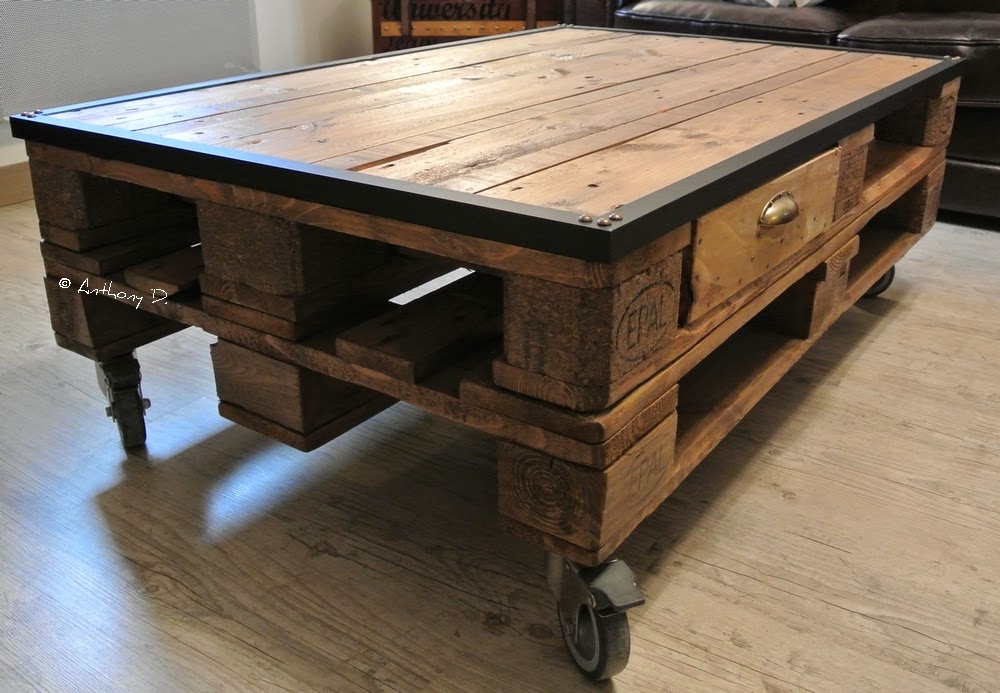 Comment faire une table basse en bois de palette