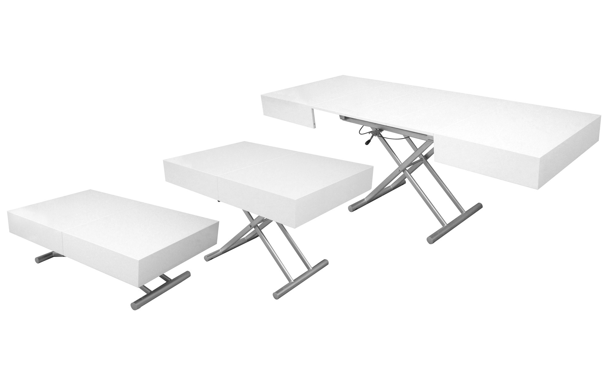 Table basse relevable basic quadrato