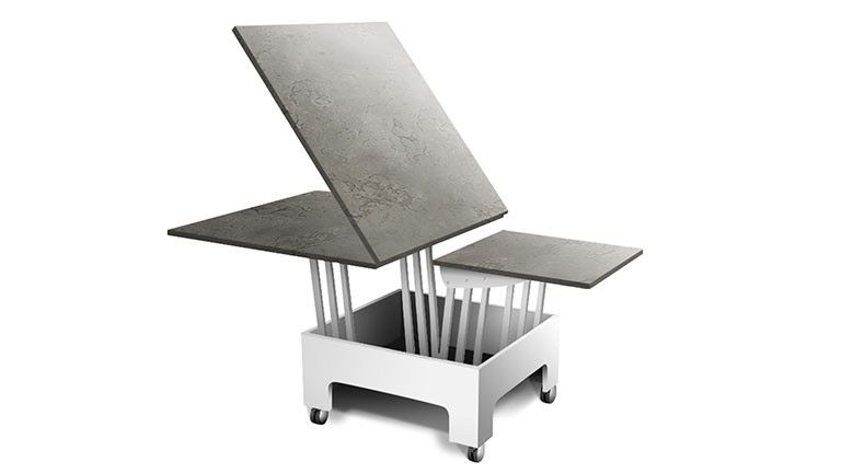 Table basse relevable - zebra