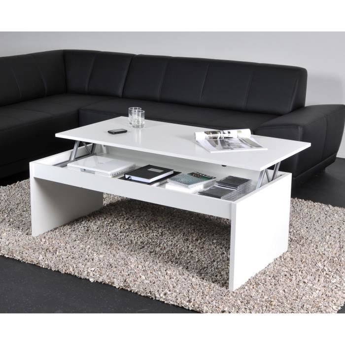 Table basse design relevable