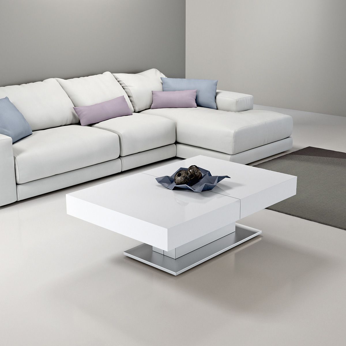 Table basse relevable extensible habitat